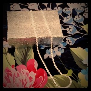 Sterling silver ankle bracelet